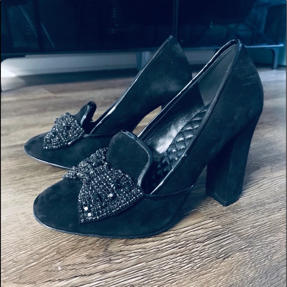 Tory Burch black high heels